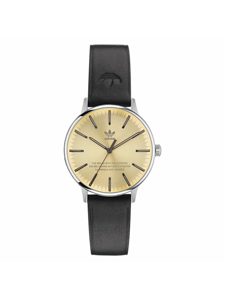Adidas Мужские аналоговые часы в золотом исполнении
Adidas Мужские аналоговые часы в золотом исполнении