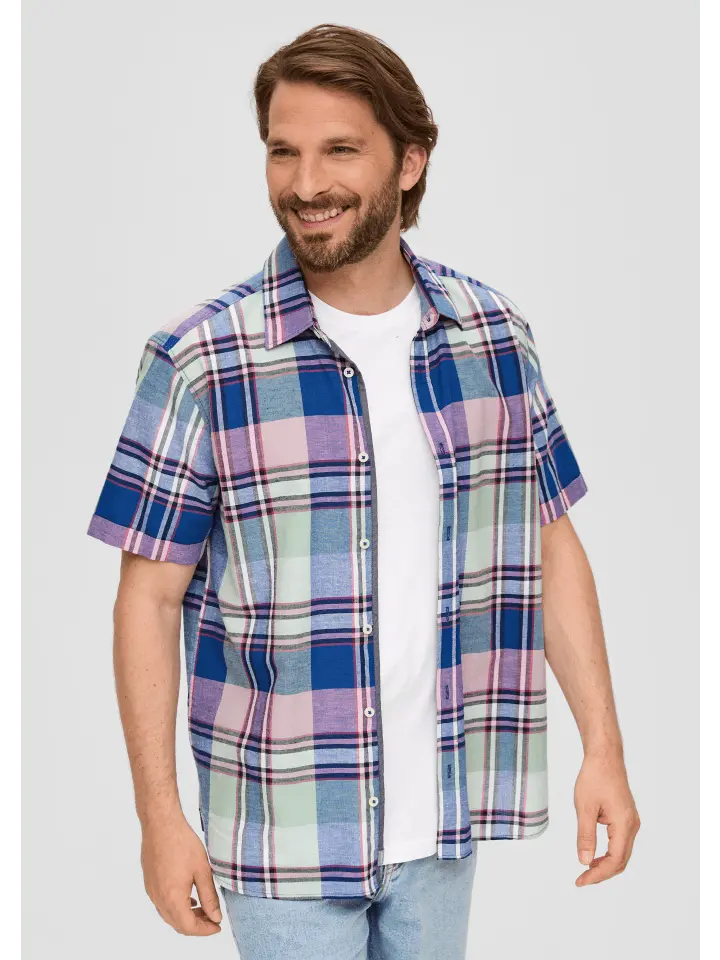 Рубашка s.Oliver, цвет blau/mehrfarbig
Рубашка s.Oliver, цвет blau/mehrfarbig