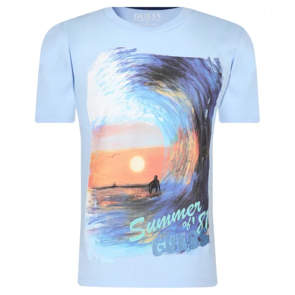 Футболка стандартного кроя Guess, синий
Футболка стандартного кроя Guess, синий