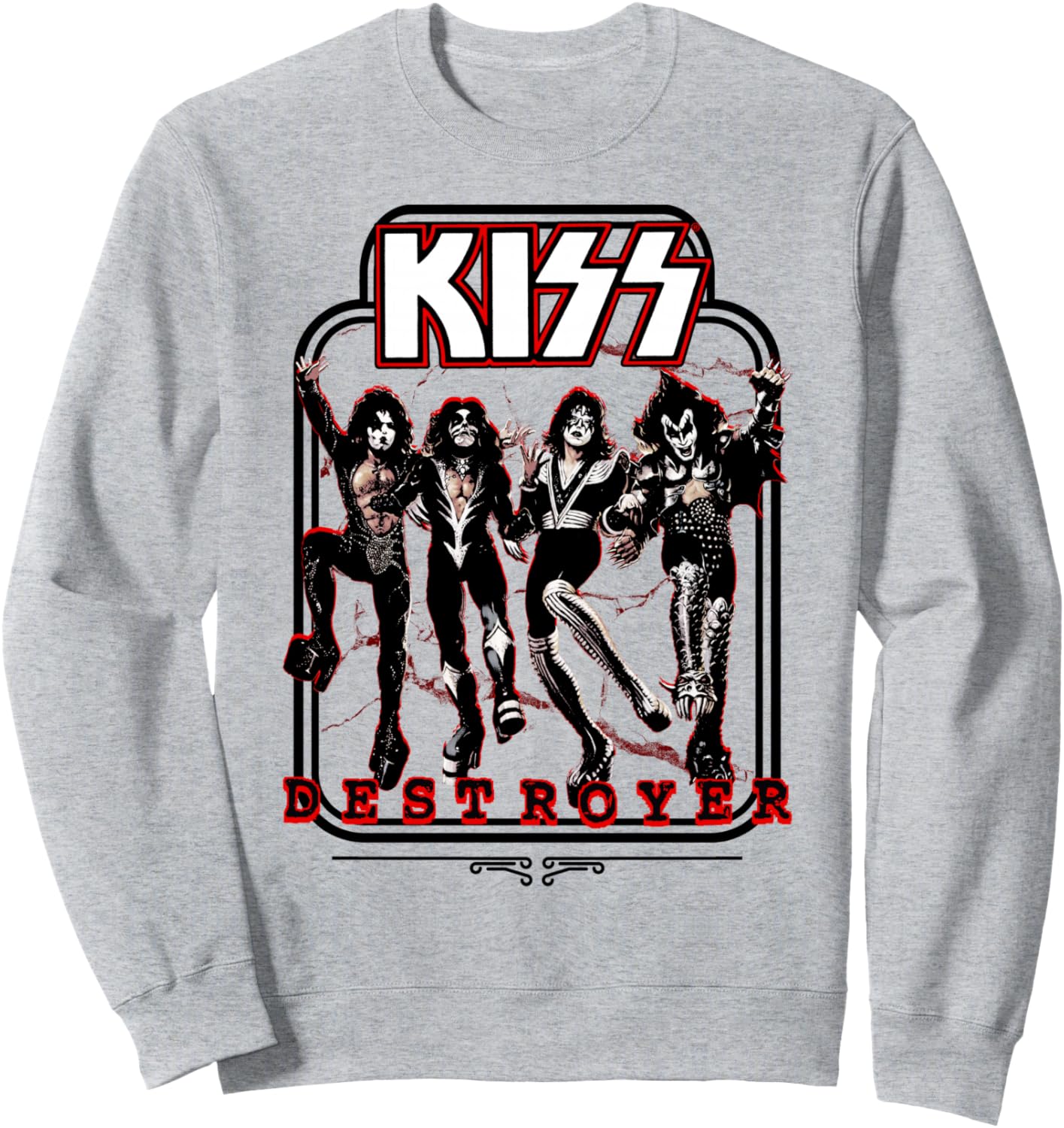 Толстовка Разрушитель Kiss, серый
Толстовка Разрушитель Kiss, серый