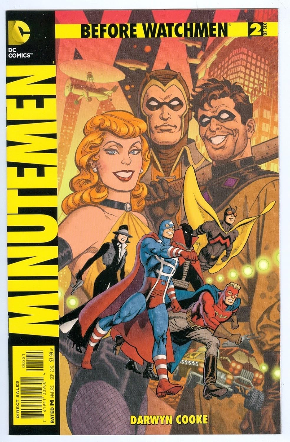 Before Watchmen Minutemen #2 "Michael Golden Variant" (D C COMICS)
Before Watchmen Minutemen #2 "Michael Golden Variant" (D C COMICS)