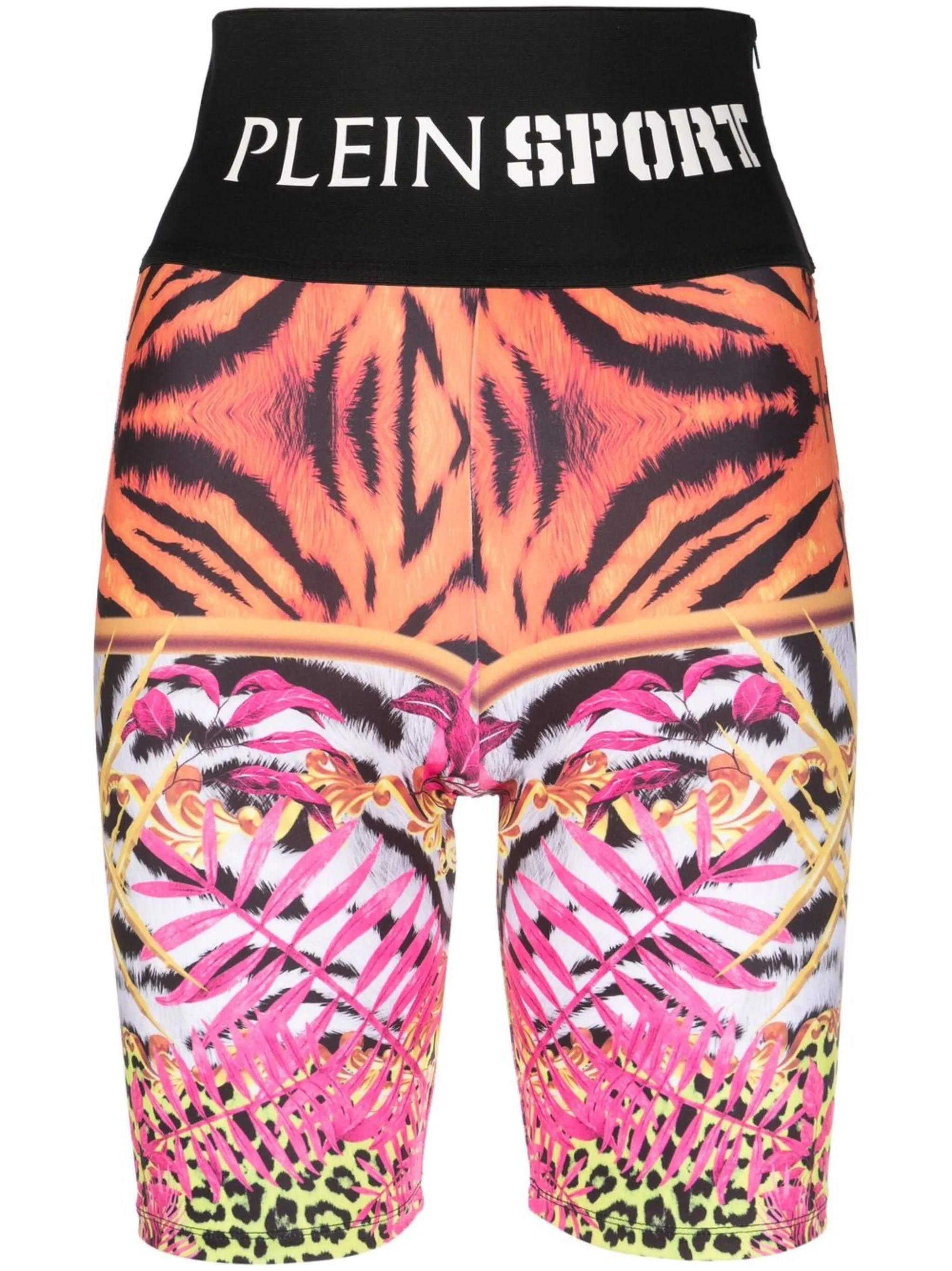 Облегающие шорты с логотипом на поясе Plein Sport, черный
Облегающие шорты с логотипом на поясе Plein Sport, черный