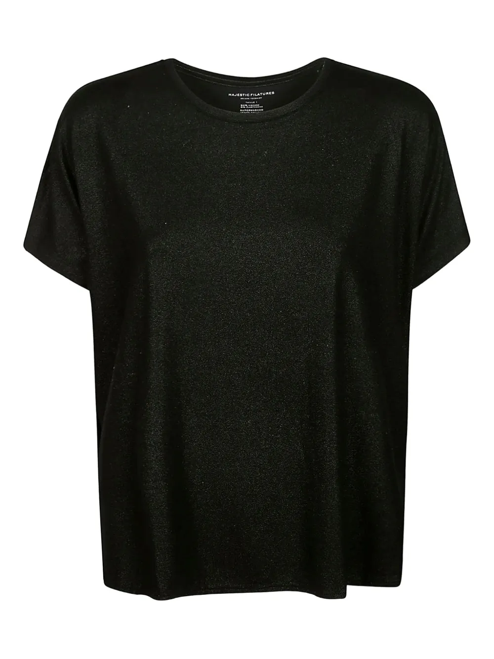 Футболка с блестками Majestic Filatures, черный
Футболка с блестками Majestic Filatures, черный