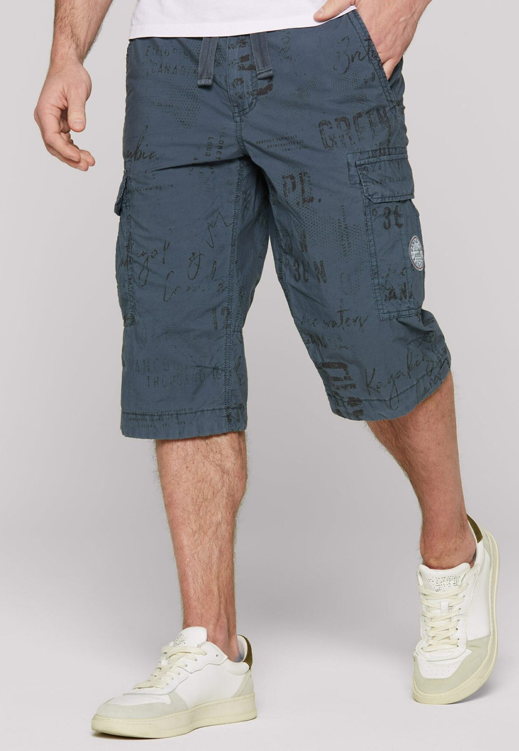 Шорты MIT ALL OVER Camp David, темно-синий 
Шорты MIT ALL OVER Camp David, темно-синий