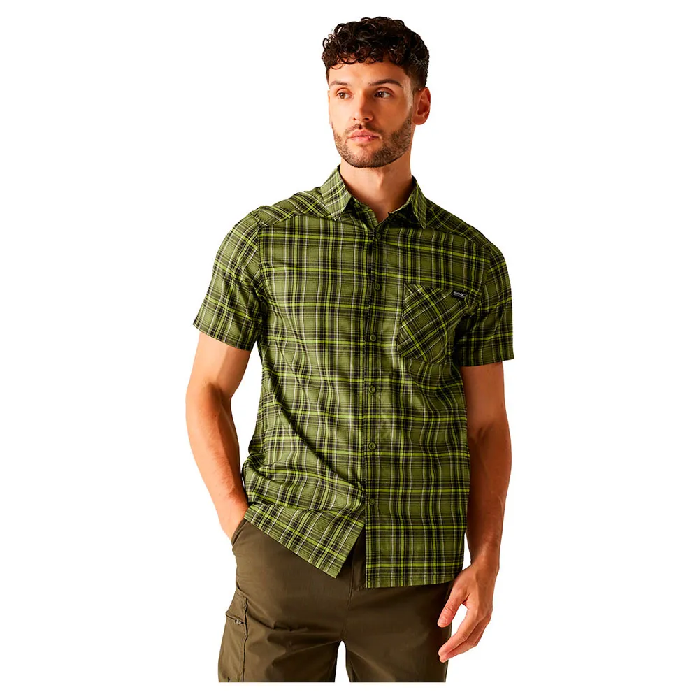 Рубашка с коротким рукавом Regatta Begarno, зеленый
Рубашка с коротким рукавом Regatta Begarno, зеленый