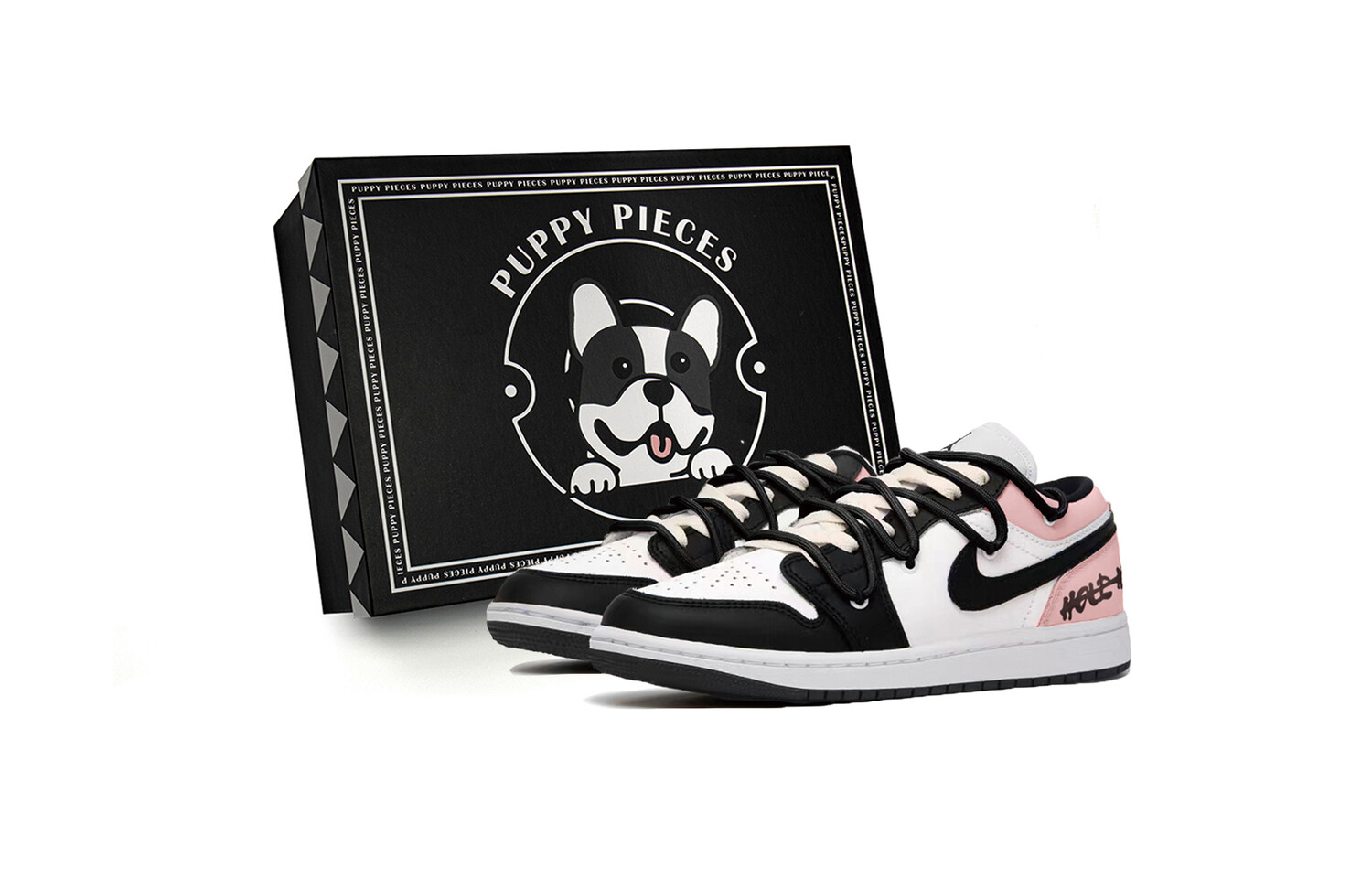 Кроссовки Air Jordan 1 Vintage Basketball Shoes Women's Low-top Core Black / Cloud White / Team Shock Pink 2, черный
Кроссовки Air Jordan 1 Vintage Basketball Shoes Women's Low-top Core Black / Cloud White / Team Shock Pink 2, черный