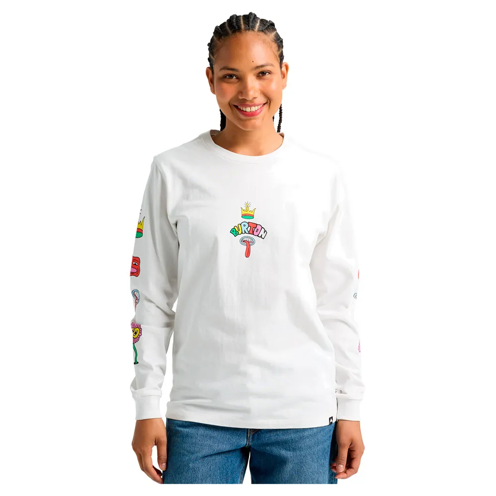 Лонгслив Burton Counterbalance 26, белый 
Лонгслив Burton Counterbalance 26, белый