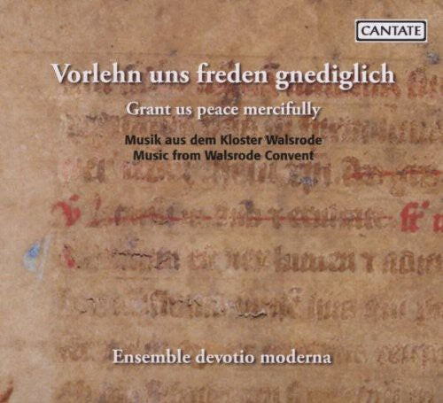 CD диск Ensemble Devotio Moderna / Volkhardt: Grant Us Peace Mercifully: Walsrode Convent
CD диск Ensemble Devotio Moderna / Volkhardt: Grant Us Peace Mercifully: Walsrode Convent