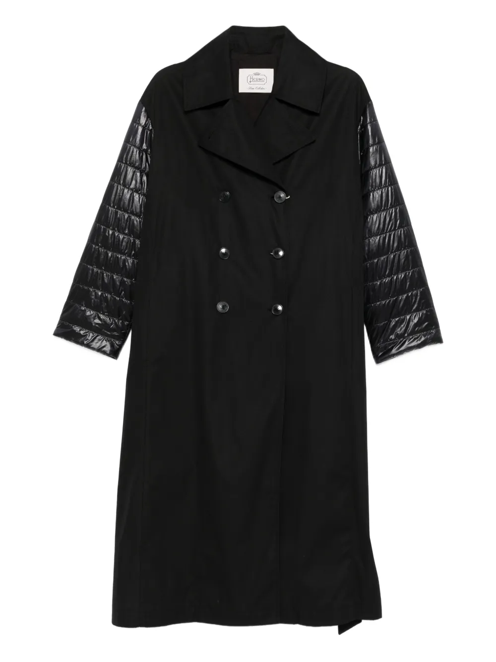 Двубортное стеганое пальто Herno
Двубортное стеганое пальто Herno