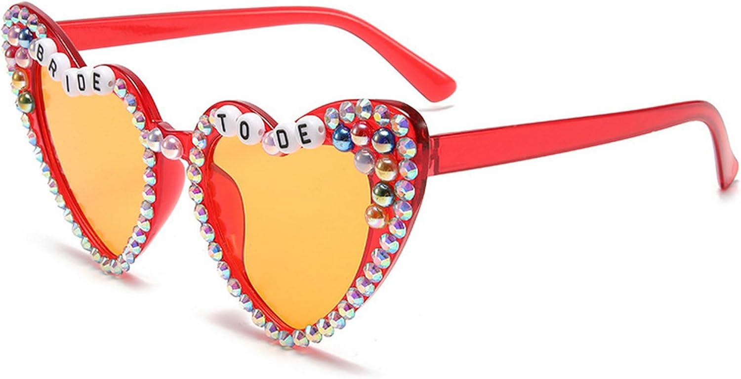 Солнцезащитные очки COTIA Love Heart с блестящими стразами, бриллиантами и разноцветными жемчужинами, женские солнцезащитные очки, свадебный аксессуар, очки для вечеринки, Red
Солнцезащитные очки COTIA Love Heart с блестящими стразами, бриллиантами и разноцветными жемчужинами, женские солнцезащитные очки, свадебный аксессуар, очки для вечеринки, Red