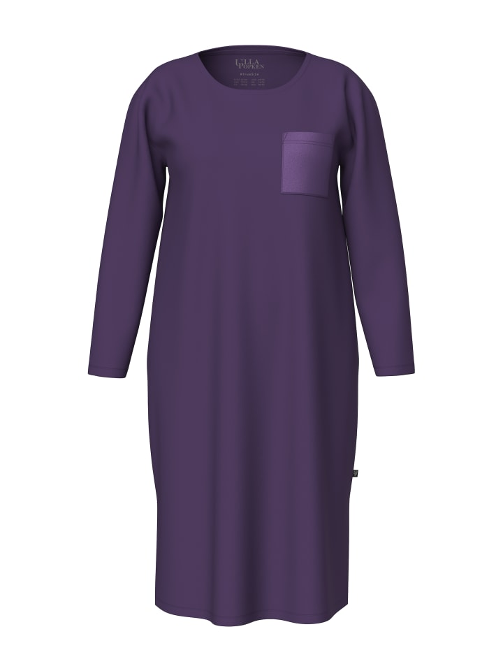 Ночная рубашка цвета баклажана Ulla Popken
Ночная рубашка цвета баклажана Ulla Popken