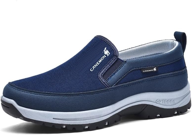 Мужские облегченные прогулочные кроссовки без застежек с мягкой амортизирующей подошвой Swzec, синий
Мужские облегченные прогулочные кроссовки без застежек с мягкой амортизирующей подошвой Swzec, синий