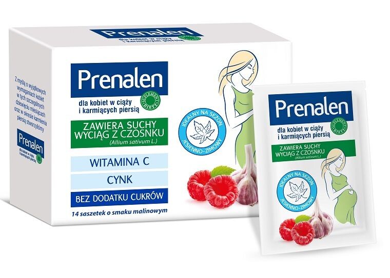 Препарат для беременных и кормящих матерей Prenalen Proszek, 14 шт
Препарат для беременных и кормящих матерей Prenalen Proszek, 14 шт