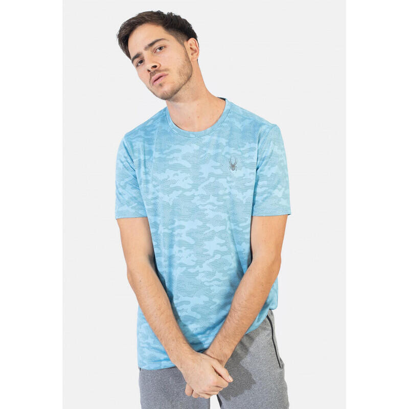 Спортивная футболка Spyder, цвет kornblumenblau 
Спортивная футболка Spyder, цвет kornblumenblau