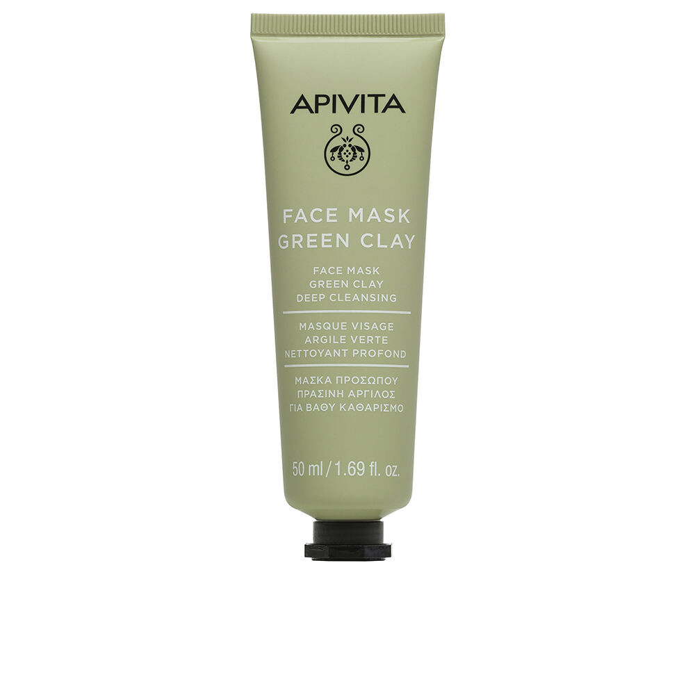 Маска для лица Mascarilla facial limpiadora profunda con arcilla verde Apivita, 50 мл
Маска для лица Mascarilla facial limpiadora profunda con arcilla verde Apivita, 50 мл