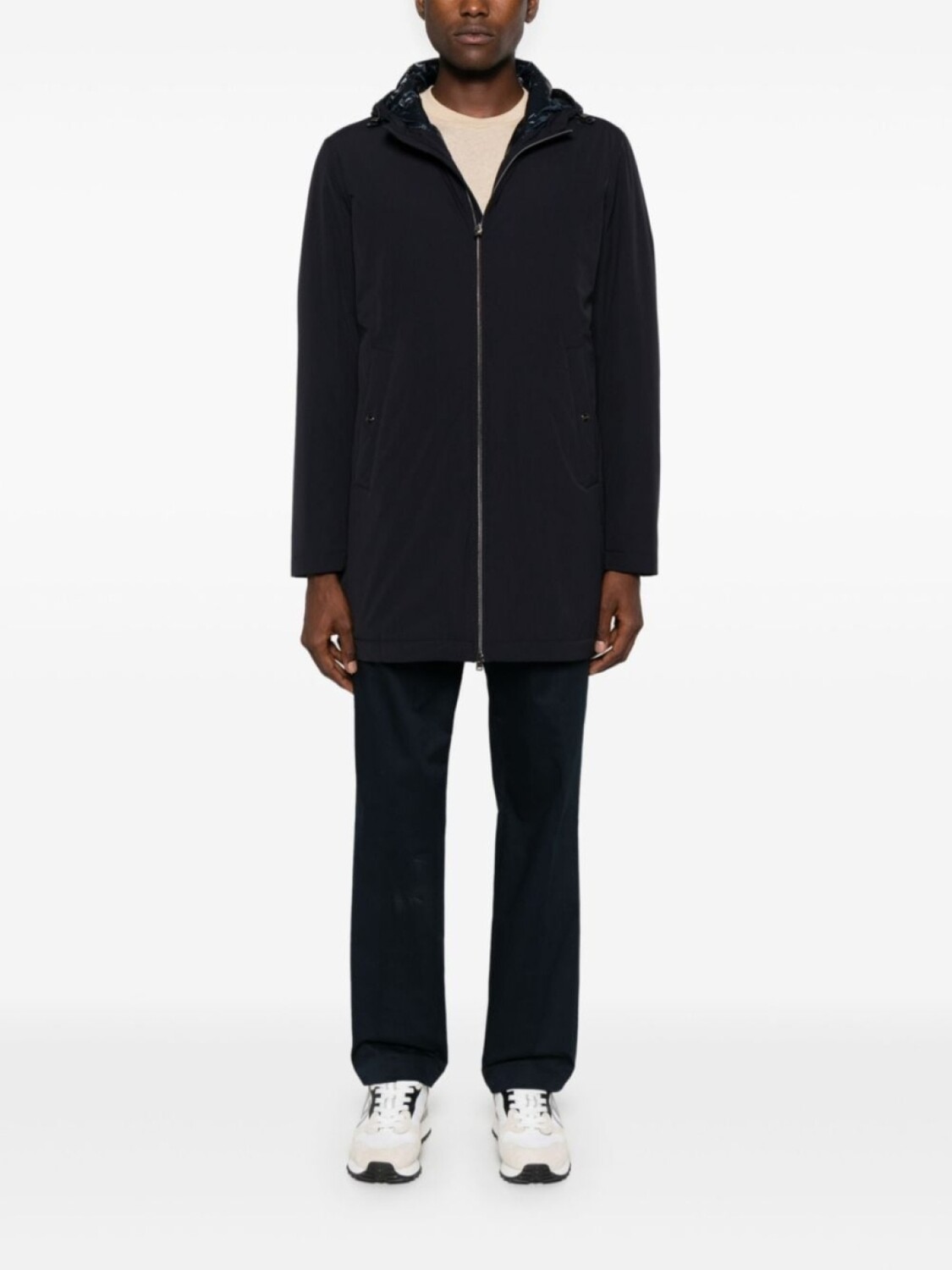 Herno легкая парка с капюшоном, синий
Herno легкая парка с капюшоном, синий