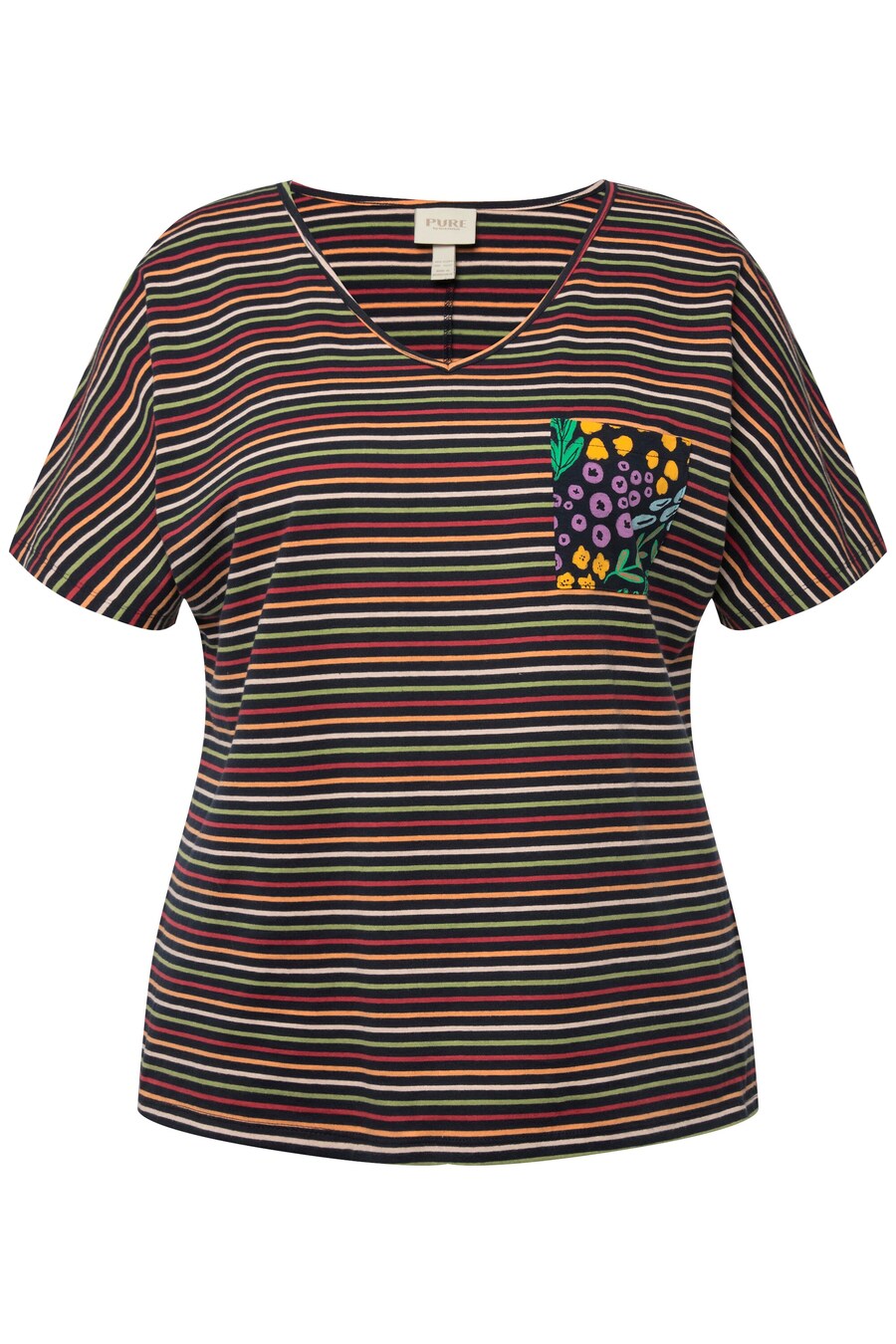 Пижамная рубашка Ulla Popken, разноцветный
Пижамная рубашка Ulla Popken, разноцветный