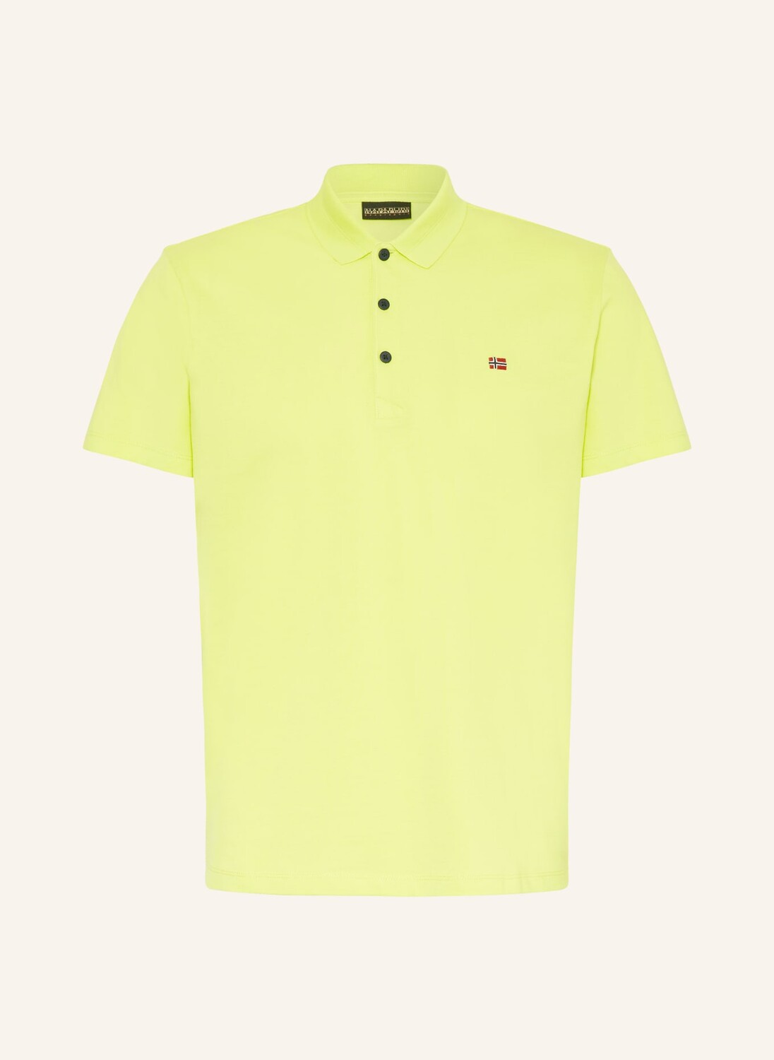 Рубашка-поло ealis из пике NAPAPIJRI, цвет NEONGELB 
Рубашка-поло ealis из пике NAPAPIJRI, цвет NEONGELB