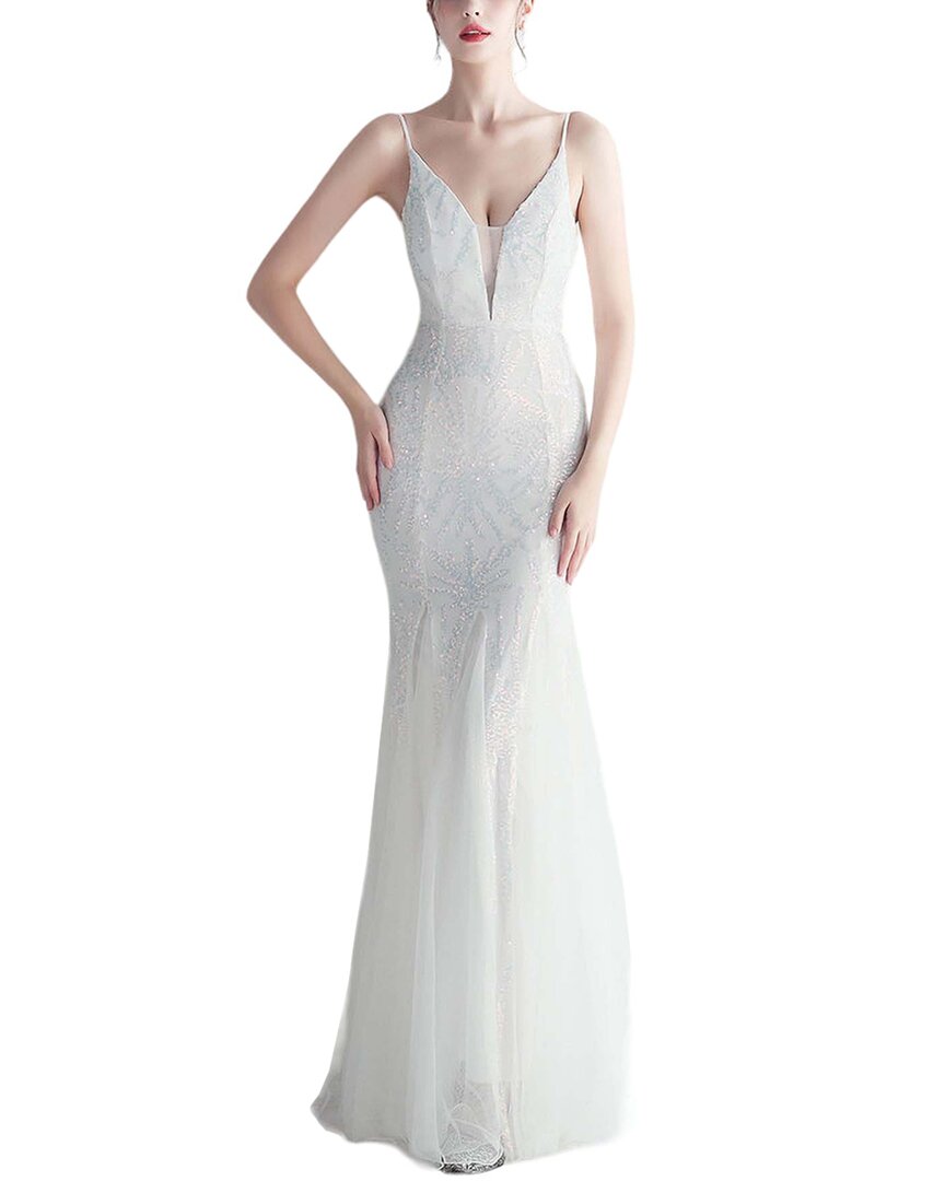 Платье макси KALINNU, белый
Платье макси KALINNU, белый