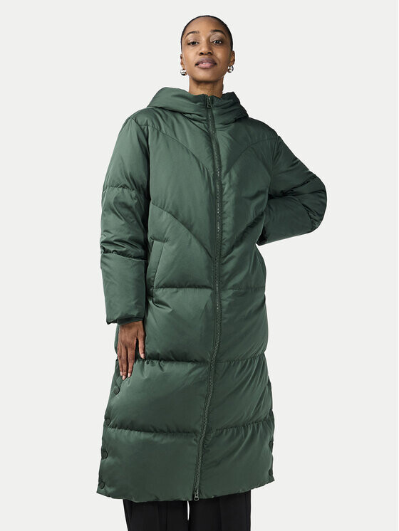Пуховик стандартного кроя Yas, зеленый 
Пуховик стандартного кроя Yas, зеленый