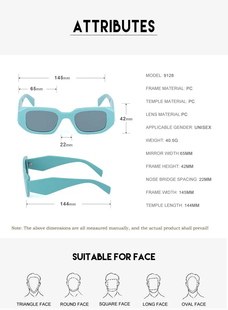 Женские квадратные солнцезащитные очки неправильной формы, в европейском и американском ретро-стиле, с небольшой оправой и широкими дужками/линзами Gksbnck, C2
Женские квадратные солнцезащитные очки неправильной формы, в европейском и американском ретро-стиле, с небольшой оправой и широкими дужками/линзами Gksbnck, C2