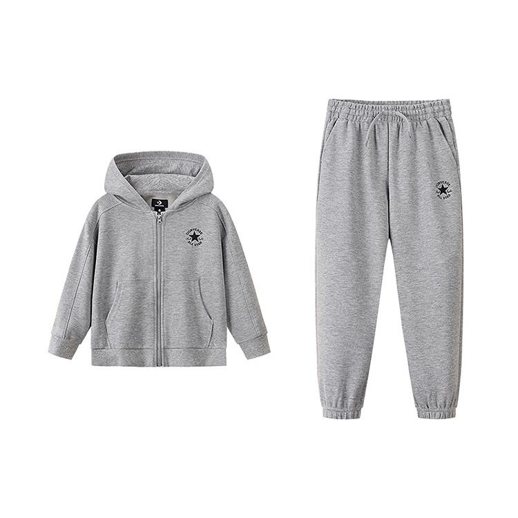 Повседневный спортивный комплект All Star из 2 предметов для детей 3-7 лет Converse, серый
Повседневный спортивный комплект All Star из 2 предметов для детей 3-7 лет Converse, серый