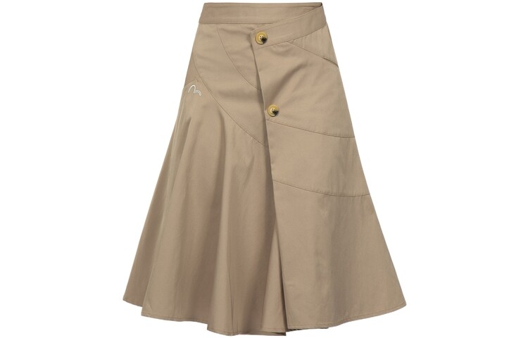 Повседневная юбка женская серо-коричневого цвета Evisu
Повседневная юбка женская серо-коричневого цвета Evisu