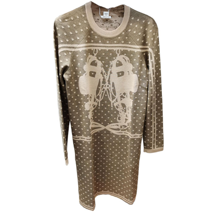 Длинное платье с длинными рукавами женское коричневое HERMES
Длинное платье с длинными рукавами женское коричневое HERMES