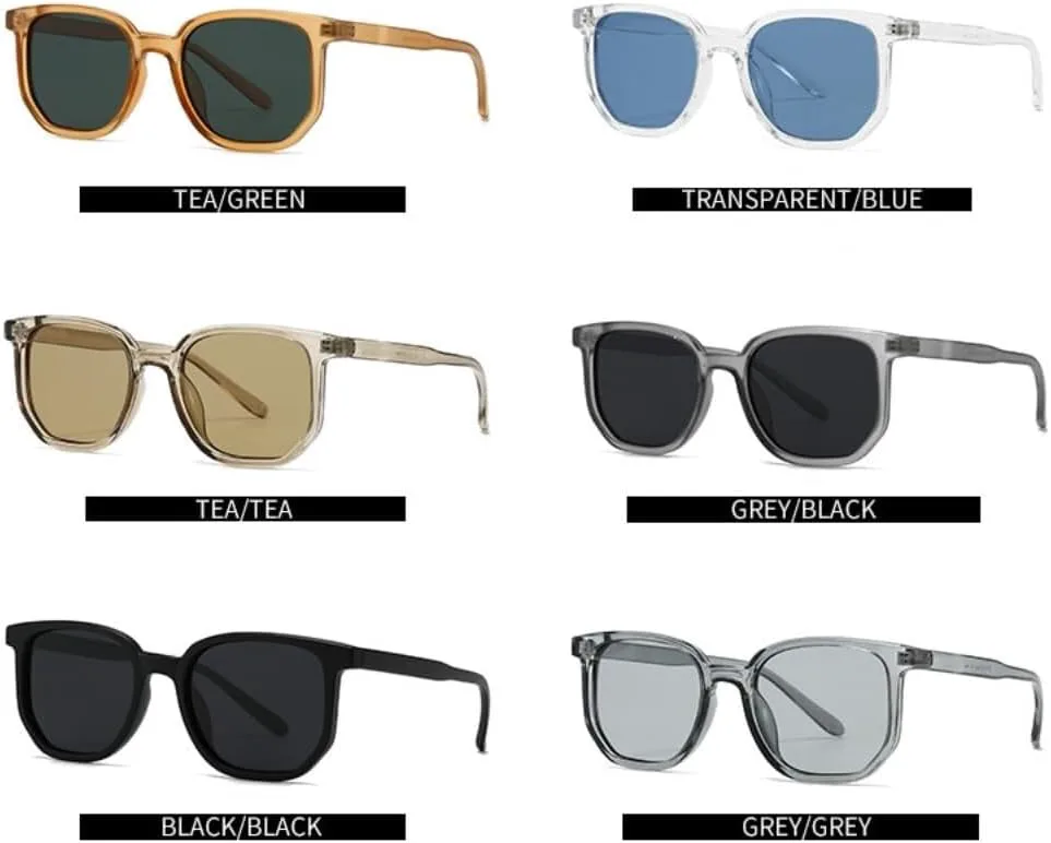 Солнцезащитные очки для мужчин и женщин - защита UV400 - большая оправа, линзы ярких цветов, для занятий спортом на открытом воздухе и вождения LXLHWN, Tyj528-6
Солнцезащитные очки для мужчин и женщин - защита UV400 - большая оправа, линзы ярких цветов, для занятий спортом на открытом воздухе и вождения LXLHWN, Tyj528-6