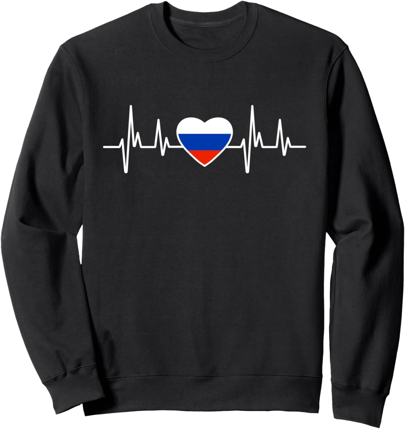 Русское сердцебиение - Толстовка с российским флагом Gifts For Russians, черный
Русское сердцебиение - Толстовка с российским флагом Gifts For Russians, черный