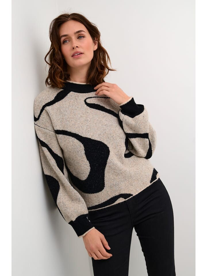Пуловер Kaffe, цвет beige/schwarz
Пуловер Kaffe, цвет beige/schwarz