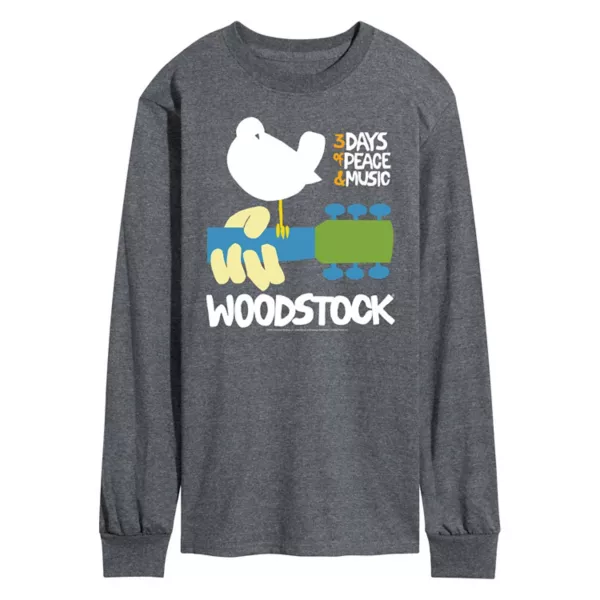 Мужская футболка с длинным рукавом и графическим принтом «Вудсток» Licensed Character, цвет dark gray
Мужская футболка с длинным рукавом и графическим принтом «Вудсток» Licensed Character, цвет dark gray
