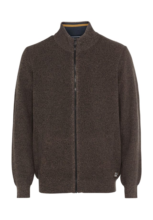 Кардиган с воротником-стойкой на молнии Casamoda, коричневый
Кардиган с воротником-стойкой на молнии Casamoda, коричневый