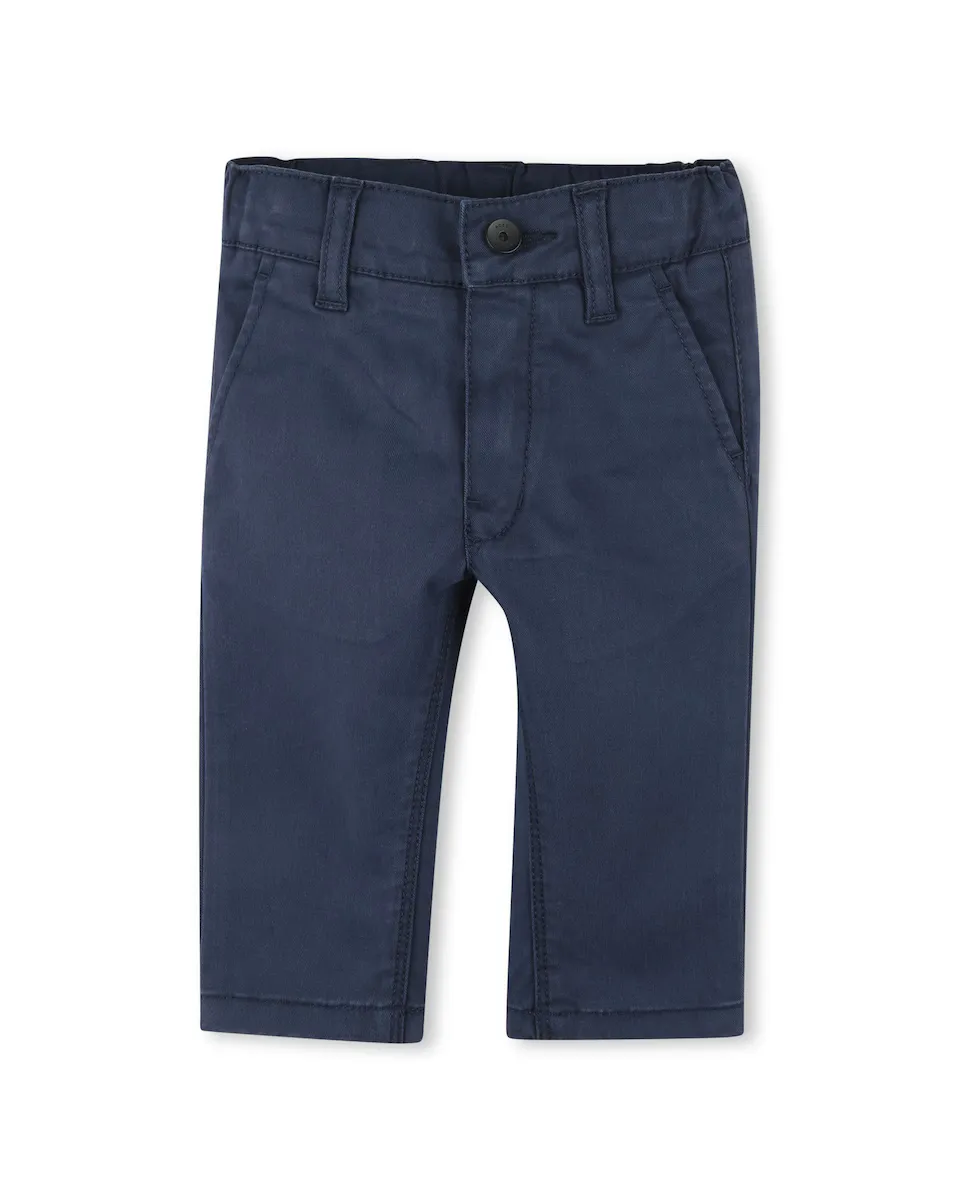 Детские брюки чинос для мальчика с карманами BOSS Kidswear, темно-синий
Детские брюки чинос для мальчика с карманами BOSS Kidswear, темно-синий