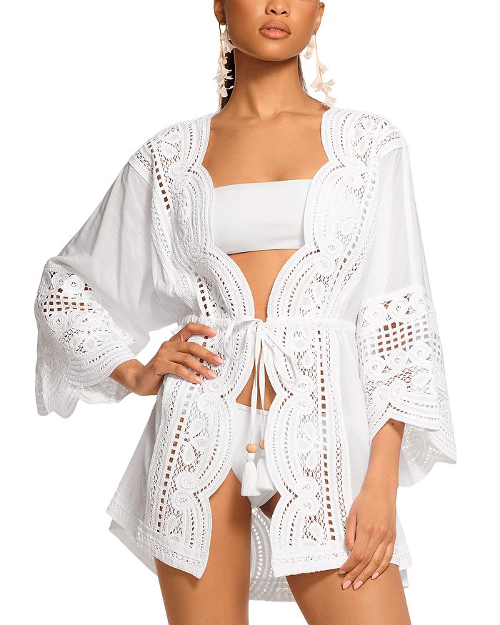 Платье-накидка Leilanni Ramy Brook, белый
Платье-накидка Leilanni Ramy Brook, белый