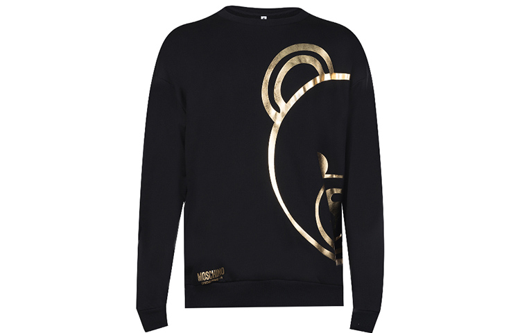 Свитшот с круглым вырезом MOSCHINO, черный
Свитшот с круглым вырезом MOSCHINO, черный