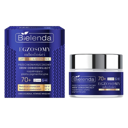 Дневной и ночной крем для лица от морщин Youthful Exosomes 70+ 50 мл Bielenda
Дневной и ночной крем для лица от морщин Youthful Exosomes 70+ 50 мл Bielenda