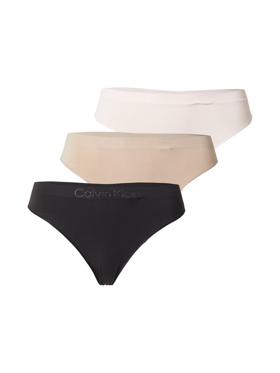 Стринги Calvin Klein Underwear, бежевый/кремовый/черный
Стринги Calvin Klein Underwear, бежевый/кремовый/черный