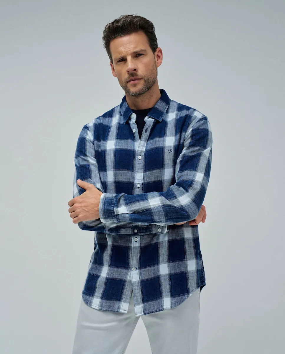Мужская клетчатая рубашка Salsa Jeans, синий
Мужская клетчатая рубашка Salsa Jeans, синий