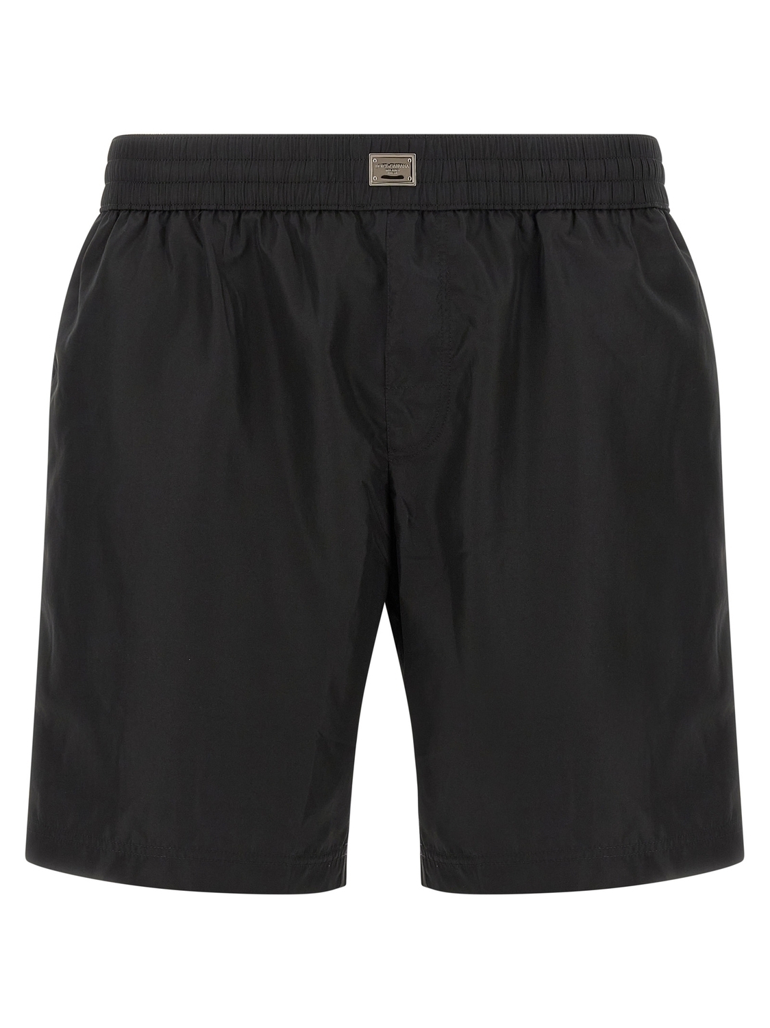 Слитный купальник с логотипом на пластине DOLCE & GABBANA, черный
Слитный купальник с логотипом на пластине DOLCE & GABBANA, черный