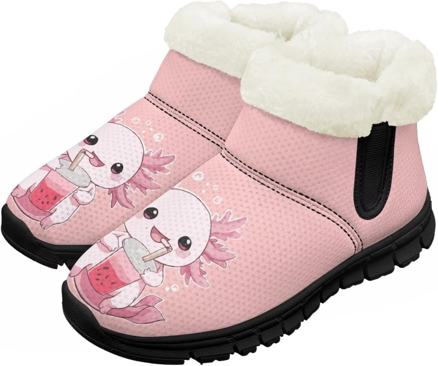 Зимние ботинки Chririnla для малышей, мальчиков и девочек, теплые низкие ботинки с искусственным мехом для холодной погоды на улице, розовый
Зимние ботинки Chririnla для малышей, мальчиков и девочек, теплые низкие ботинки с искусственным мехом для холодной погоды на улице, розовый