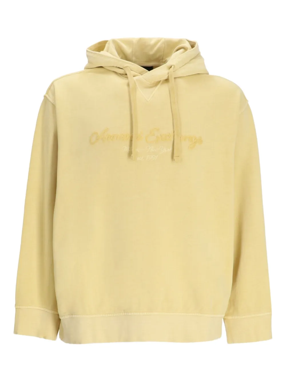 Худи с вышитым логотипом Armani Exchange, желтый
Худи с вышитым логотипом Armani Exchange, желтый