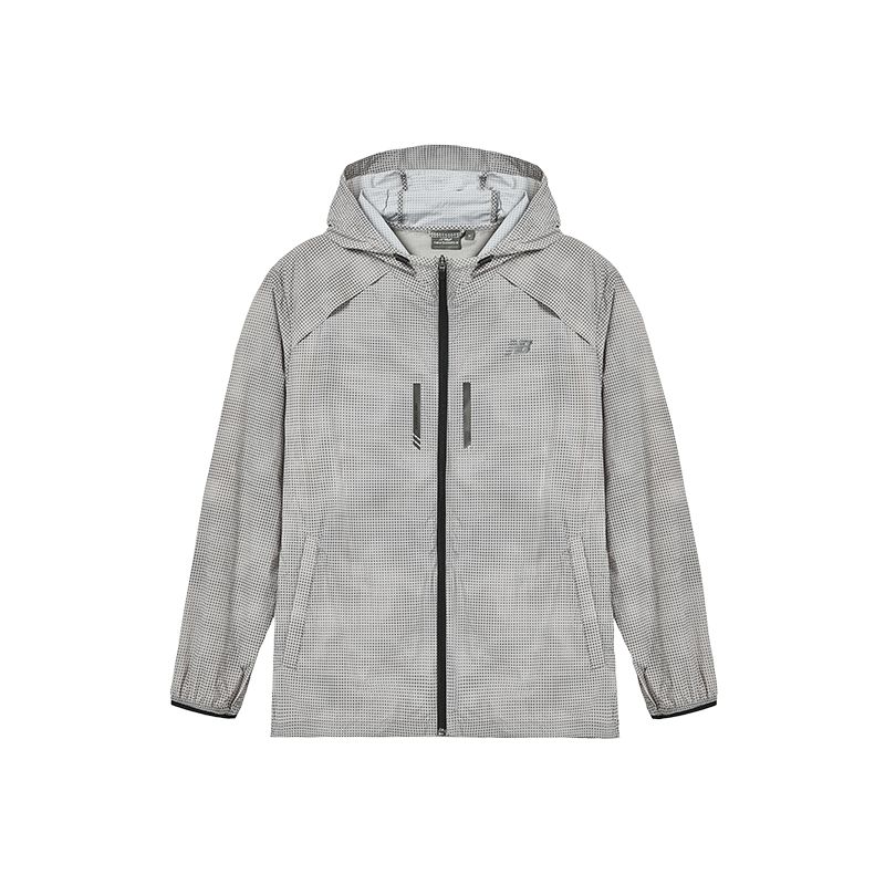 New Balance Беговая куртка мужская серая с капюшоном Moderate Others
New Balance Беговая куртка мужская серая с капюшоном Moderate Others