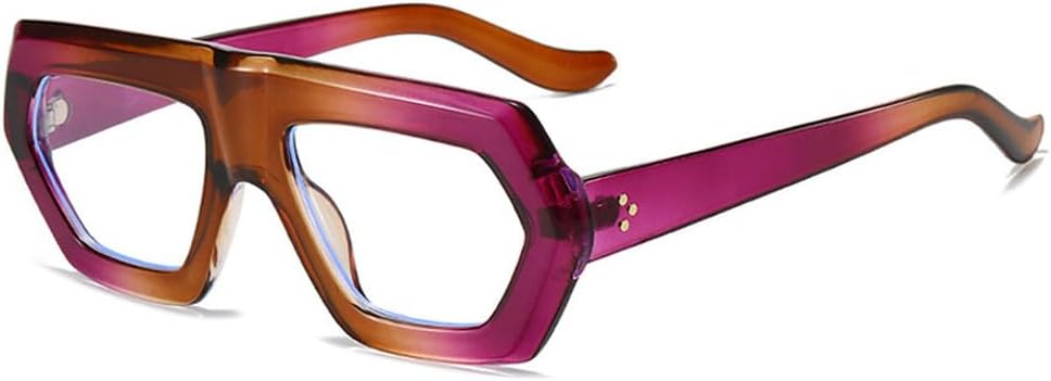 Женские солнцезащитные очки неправильной квадратной формы с градиентным переходом цвета, защита от УФ-излучения UV400, мужские очки в ретро-стиле с прозрачными линзами WNCKSQ, Tea Purple Clear
Женские солнцезащитные очки неправильной квадратной формы с градиентным переходом цвета, защита от УФ-излучения UV400, мужские очки в ретро-стиле с прозрачными линзами WNCKSQ, Tea Purple Clear