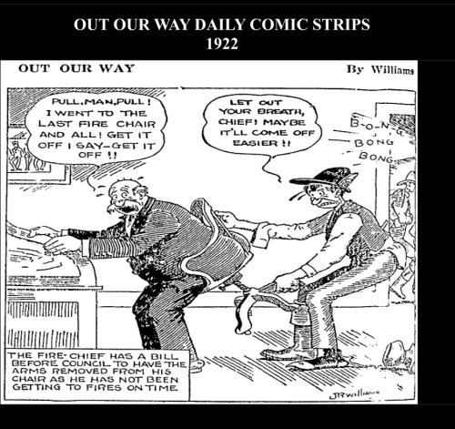 Out Our Way Daily Comic Strips 1922 (B&W): Cartoon Comic Strips 1922 (CreateSpace Independent Publishing Platform)
Out Our Way Daily Comic Strips 1922 (B&W): Cartoon Comic Strips 1922 (CreateSpace Independent Publishing Platform)