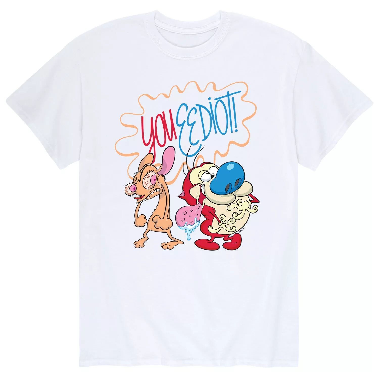 Мужская футболка Ren & Stimpy You Eediot Bubble Licensed Character
Мужская футболка Ren & Stimpy You Eediot Bubble Licensed Character
