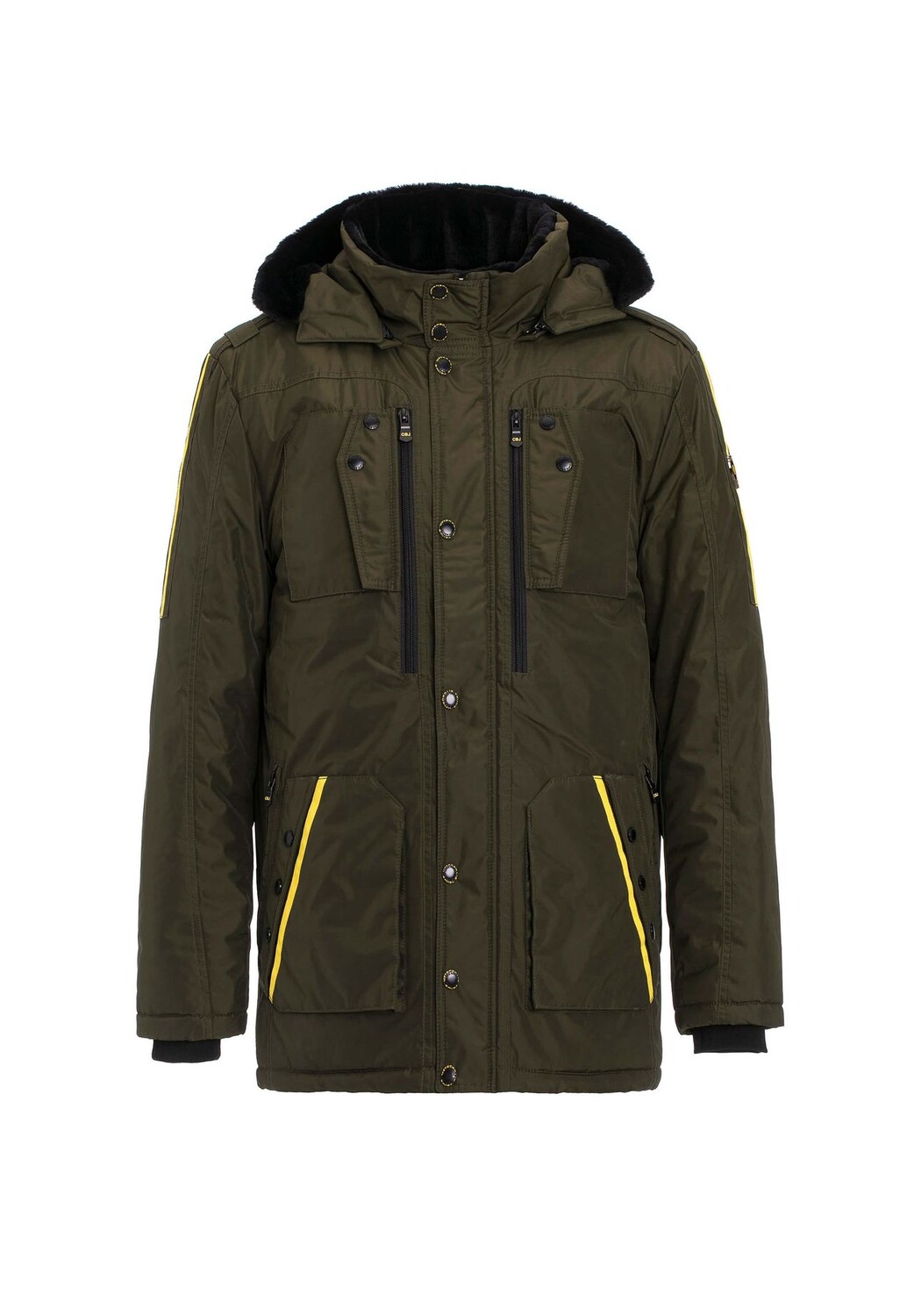 Зимняя парка со съемным капюшоном CIPO & BAXX, хаки
Зимняя парка со съемным капюшоном CIPO & BAXX, хаки