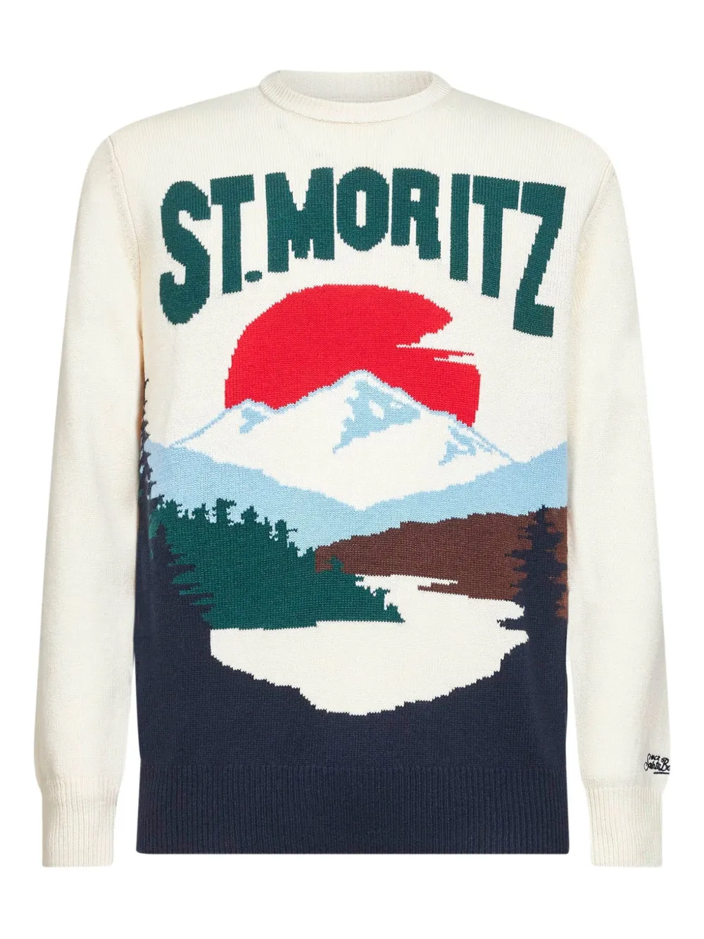 Вышитый свитер Mc2 Saint Barth, белый
Вышитый свитер Mc2 Saint Barth, белый