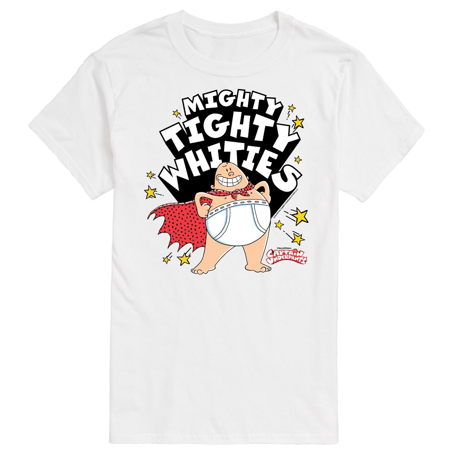 Big & Tall Captain Underpants Tighty Whites Футболка с цветком Licensed Character, белый
Big & Tall Captain Underpants Tighty Whites Футболка с цветком Licensed Character, белый