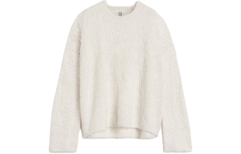 Джемпер из шелка с эффектом легкой щетки TOTEME, кремовый
Джемпер из шелка с эффектом легкой щетки TOTEME, кремовый